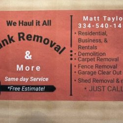 We Haul it All! Junk Removal & More (Auburn & Surrounding Areas)